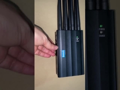 CDMA800 4000mAH φορητό παρεμβολικό σήματος DC12V GPS Wi-Fi αποκλειστήρα σήματος