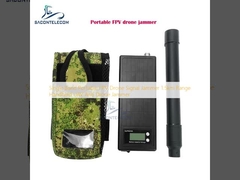 Μονική ζώνη φορητό FPV Drone σήμα jammer 1.5km εμβέλεια Handheld UAV Anti Drone jammer