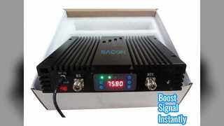 Ενισχυτής γραμμής επανάληψης σήματος GSM 30dBm Ενισχύει το σήμα