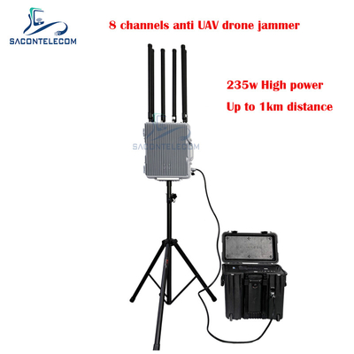 Αδιάβροχο σήμα εξωτερικού Drone 6-8 κανάλια 30w/Band 1-3km απόσταση