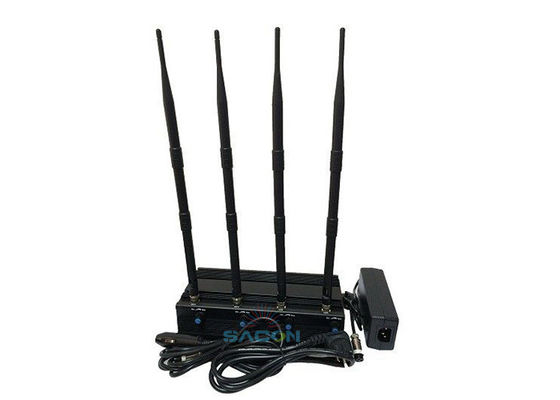 4w Desktop Wifi Jammer με 5.2G 5.8G συχνότητα και εμβέλεια έως 30m