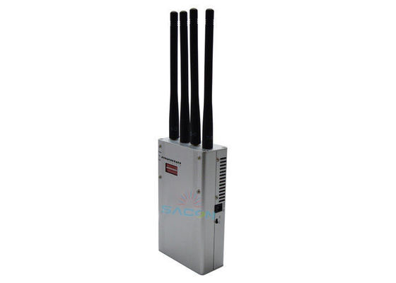 6.5W υψηλής ισχύος GPS Jammer με 4 κεραίες και DC12V για τράπεζες και εκκλησίες
