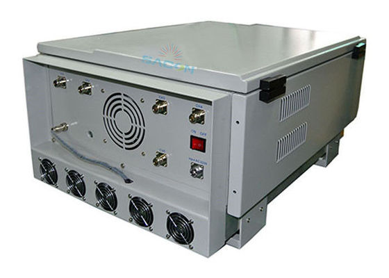 Δύναμη εξόδου 350W 1000m Range Drone Jammer για συνεχή λειτουργία σε ζεστά κλίματα