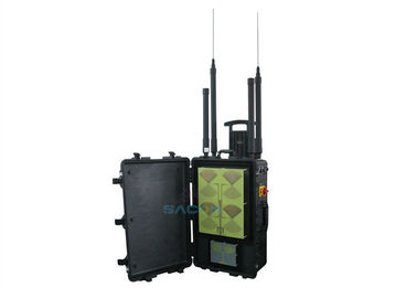 8 ζώνες Lojack Manpack Jammer, VHF UHF Jammer 400w Δύναμη VIP Προστασία
