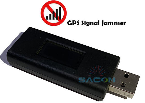 USB Disk GPS Jammer με οθόνη LED και εμβέλεια 15m Συμπαγές μέγεθος Μπλοκάρισμα σήματος