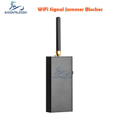 2.4G συχνότητα WiFi σήμα jammer με 10m εύρος και 700mAh μπαταρία για ασύρματο σήμα μπλοκάρισμα