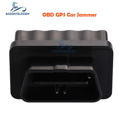 ISO9001 Ελαφρύ βάρος OBD GPS Jammer με ακτίνα 15m για σήματα GPS L1 L2