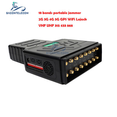 ABS 18W Φορητός Ενισχυτής Σήματος Κινητού Τηλεφώνου 5G με Πλήρη Κάλυψη Ζωνών και Εμβέλεια 20μ