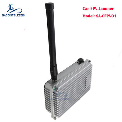 50W οχήματος FPV Drone Signal Jammer με προσαρμόσιμη συχνότητα για την άμυνα UAV