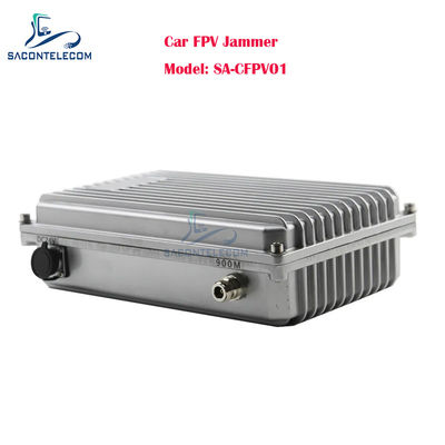 50W οχήματος FPV Drone Signal Jammer με προσαρμόσιμη συχνότητα για την άμυνα UAV