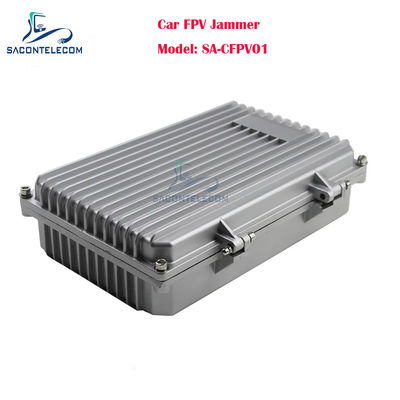 50W οχήματος FPV Drone Signal Jammer με προσαρμόσιμη συχνότητα για την άμυνα UAV