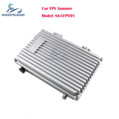 50W οχήματος FPV Drone Signal Jammer με προσαρμόσιμη συχνότητα για την άμυνα UAV