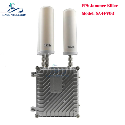 3 ζώνες UAV συχνότητα Drone σήμα Jammer 150w αυτοκίνητο FPV Anti Drone Jammer