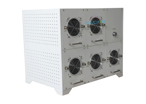 Δύναμη εξόδου 1135W RCIED Jammer με εμβέλεια 800m και 20-6000MHz No Gap Jamming για την προστασία του οχήματος