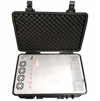 75W ισχύς εξόδου 5.8G 4G RCIED Backpack Drone Signal Jammer με εμβέλεια παρεμβολής 30 ~ 500m και μεγάλο χρόνο εργασίας