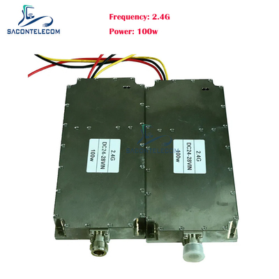 400-500mhz Μονάδα αποσπάσματος αντιδρόμων 100w υψηλής ισχύος για συστήματα αντιδρόμων Fpv