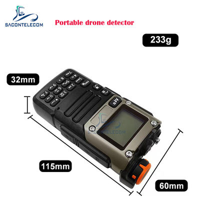 Φορητός ανιχνευτής αντιδρόμων με συχνότητα 700-6Ghz και απόσταση ανίχνευσης 800m