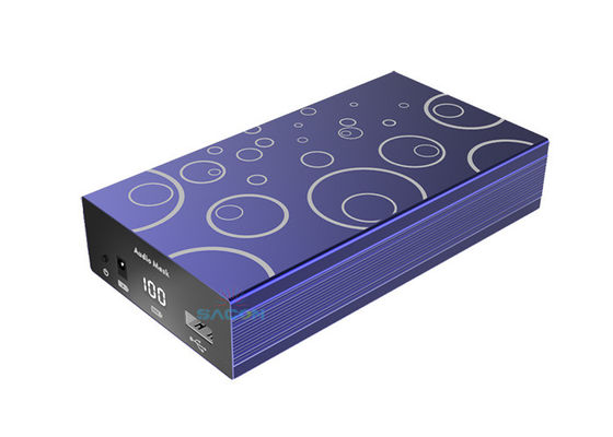 Χεριζόμενος ηχογράφος φωνής Τζάμερ με ακτινοβολία υπερηχογράφησης 1.5m και μπαταρία 6000mAh για ασφαλείς συνομιλίες