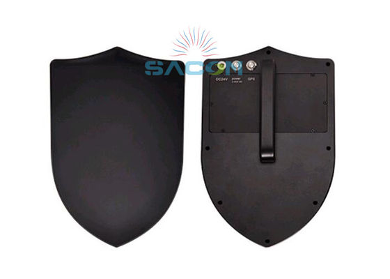 Αμυντικός UAV Drone Signal Jammer 25w Δύναμη 1.2KM Απόσταση Μπλοκ GPS 2.4G 5.8G