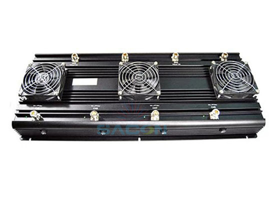 150w Δυνατό UAV Drone Signal Jammer 8 Αντενές Φορητό προσαρμογέα ρεύματος