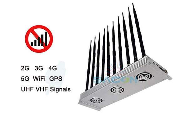 Εσωτερικός Παρεμποδιστής Σήματος 5G με 10 Κεραίες και Ακτίνα Εμβέλειας 30μ για Συνεχή Λειτουργία 24 Ωρών
