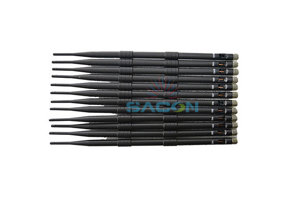 80W 5G Jammer με 12 Κεραίες και Τηλεχειριστήριο Υπέρυθρων για Μπλοκάρισμα Κινητών Τηλεφώνων