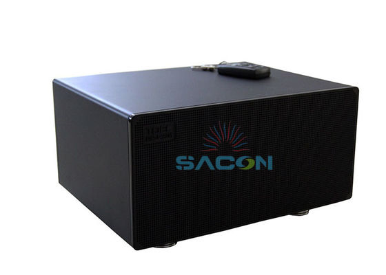 Συσκευή παρεμβολής φωνητικής καταγραφής ήχου υψηλής ισχύος για επιτραπέζια χρήση με ακτίνα θωράκισης 4~8m, γωνία θωράκισης 120° και ισχύ σήματος 105dB