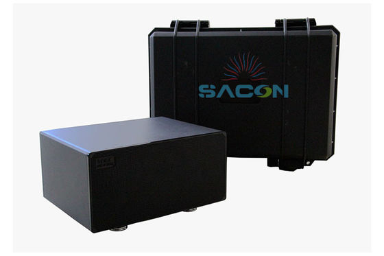 Συσκευή παρεμβολής φωνητικής καταγραφής ήχου υψηλής ισχύος για επιτραπέζια χρήση με ακτίνα θωράκισης 4~8m, γωνία θωράκισης 120° και ισχύ σήματος 105dB