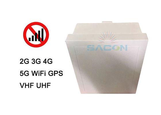 10 κανάλια 5G σήμα παρεμβολής με 50m εύρος και 26W ισχύς εξόδου για το μπλοκάρισμα κινητών τηλεφώνων