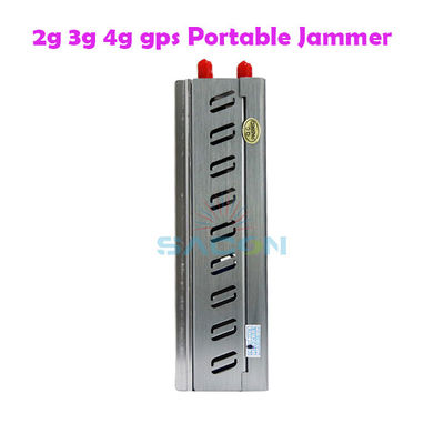 8000mAH Μπαταρία 15μ Εμβέλεια Φορητός Τζαμάρισμα Σήματος Κινητού Τηλεφώνου με 8 Κεραίες για Ενισχυμένη Θωράκιση