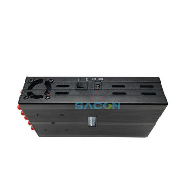 10 Ζωνών Φορητός Τζαμάρισμα Σήματος με Ακτίνα 20μ για Μπλοκάρισμα Κινητών Τηλεφώνων