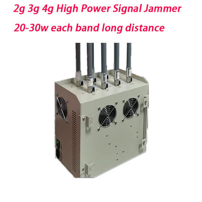 240W High Power Prison Cell Phone Jammer με 8 Κανάλια και Εμβέλεια 100m για Ασφαλείς Εγκαταστάσεις
