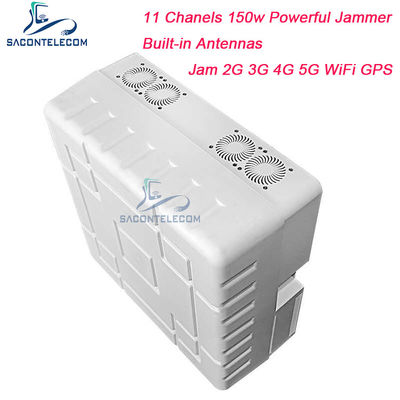 150W High Power Signal Jammer με 11 Κανάλια για Μπλοκάρισμα Κινητών Τηλεφώνων Εμβέλειας 50μ