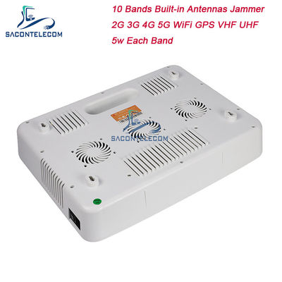 50W High Power Mobile Phone Signal Jammer Blocks 2G 3G 4G 5G GPS WiFi με ακτίνα παρεμβολής 20-60m