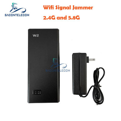 AC240V 3 κανάλια WiFi Jammer σήματος με εμβέλεια 20μ και φορητή μπαταρία 4000mAH
