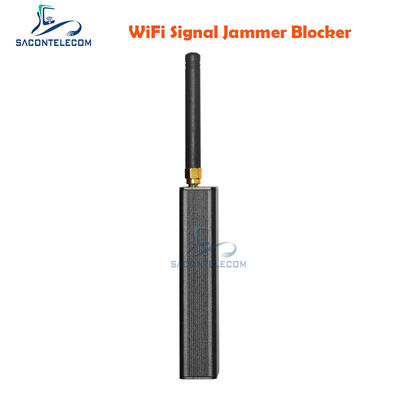 2.4G συχνότητα WiFi σήμα jammer με 10m εύρος και 700mAh μπαταρία για ασύρματο σήμα μπλοκάρισμα