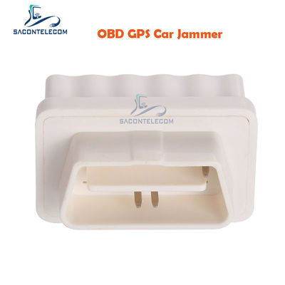 ISO9001 Ελαφρύ βάρος OBD GPS Jammer με ακτίνα 15m για σήματα GPS L1 L2