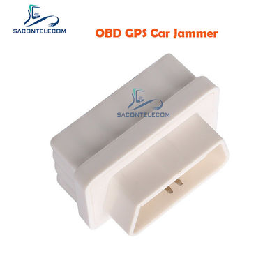 ISO9001 Ελαφρύ βάρος OBD GPS Jammer με ακτίνα 15m για σήματα GPS L1 L2