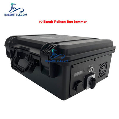 90W DDS Portable Signal Jammer με ψηφιακή διαμόρφωση και ευέλικτη λειτουργία για τις δυνάμεις ασφαλείας