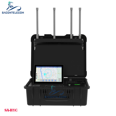 Φορητός ανιχνευτής drones UAV DJI FPVs WiFi DIY ανίχνευση drones Μέχρι 10km Απόσταση