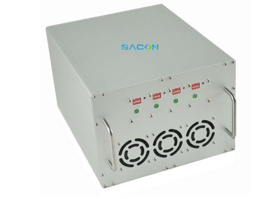 400w 4 κινητό Jammer σημάτων φυλακών φυλακών του DCS GSM τηλεφωνικών αναλογικών συσκευών κρυπτοφώνησης CDMA ζωνών