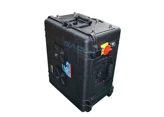 330w υψηλής ισχύος Drone συχνότητα scrambler ρυθμιζόμενο με 6 κεραίες 1km εμβέλεια