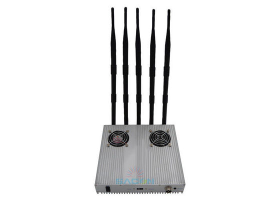 12 Watt WiFi GPS Phone Jammer με εμβέλεια 40m για συνεχή λειτουργία στις φυλακές