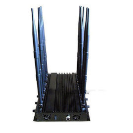 12 κεραίες Desktop κινητό τηλέφωνο GPS jammer 30w υψηλή ισχύς 50m εύρος