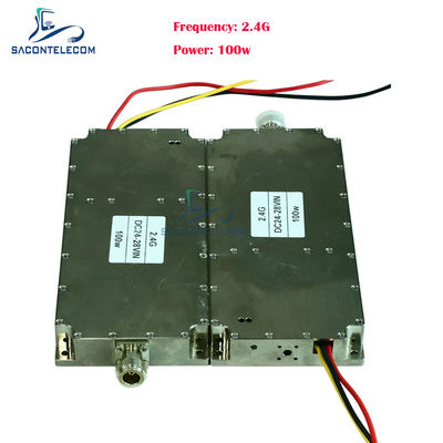 100-200MHz 100W Προσαρμόσιμης Συχνότητας Μονάδα Παρεμβολής FPV Drone Αντι-Drone Παρεμβολέας PA