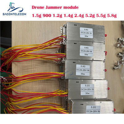 30W 5.8G WiFi Αντικεραυνικό Drone Jammer Module με Προσαρμοσμένη Συχνότητα Ενισχυτή Ισχύος Drone UAV
