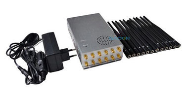 2dBi κεραίες φορητό σήμα jammer 7.4V 10000mAh AC φόρτιση