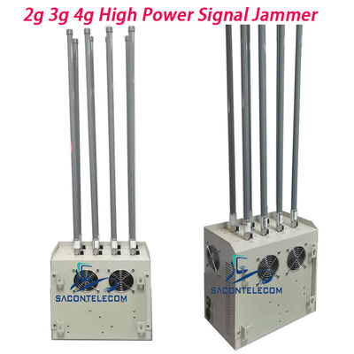 240W High Power Prison Cell Phone Jammer με 8 Κανάλια και Εμβέλεια 100m για Ασφαλείς Εγκαταστάσεις