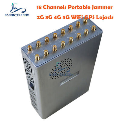 240VAC 12000mAh Σημείο Jammer Blocker 2.4G 5.8G Αμαξοκίνητο τηλεχειριστήριο 18W