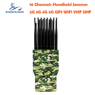 Φορητό Jammer 21 σημάτων UMTS ΠΣΤ ζωνών 315mhz 433mhz 868mhz 3.5G